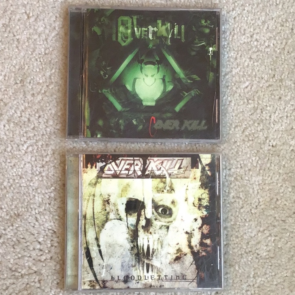 Set of 2 Overkill CDs, 1999-2000 - Picture 2 of 6